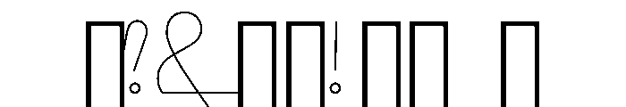 FCFilterMachineTool Cap0shft0slnt0wdth100wght0 Instance Font OTHER CHARS