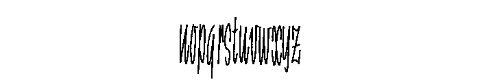 FCFilterVlotte Cap0shft0slnt0wdth30wght0 Instance Font LOWERCASE