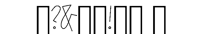 FCFilterVlotte Cap1shft0slnt0wdth100wght0 Instance Font OTHER CHARS