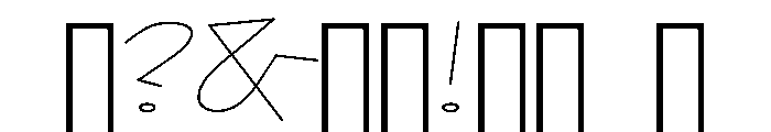 FCFilterVlotte Cap1shft0slnt0wdth200wght0 Instance Font OTHER CHARS