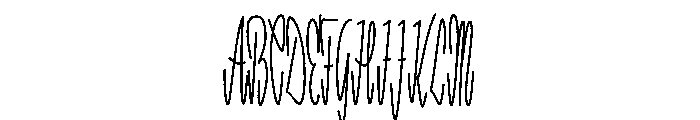 FCFilterVlotte Cap1shft0slnt0wdth30wght0 Instance Font UPPERCASE
