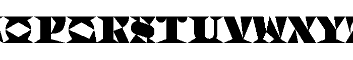 FCLead Regular Instance Font LOWERCASE