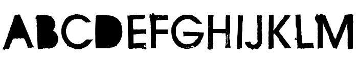 FD Stenciluxe Font UPPERCASE