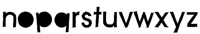 FD Stenciluxe Font LOWERCASE