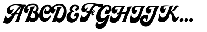 Fd Fasty Regular Font UPPERCASE