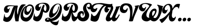Fd Fasty Regular Font UPPERCASE