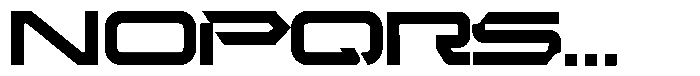 Fd Gluf Font UPPERCASE