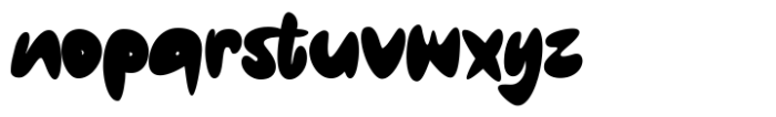 Fd Stomp Font LOWERCASE