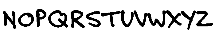 Felt Tip Senior Bold Font UPPERCASE