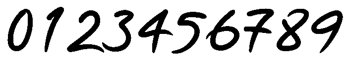 Felt Tip Senior Heavy Font OTHER CHARS