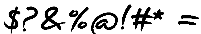 Felt Tip Senior Heavy Font OTHER CHARS