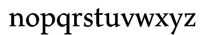 Felt Tip Senior Medium Font LOWERCASE
