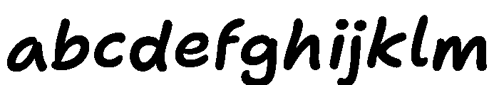 Felt Tip Senior Semibold Italic FONT
