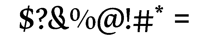 Felt Tip Woman Medium Font OTHER CHARS