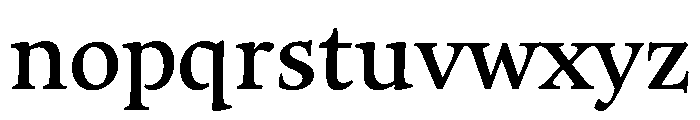 Felt Tip Woman Medium Font LOWERCASE