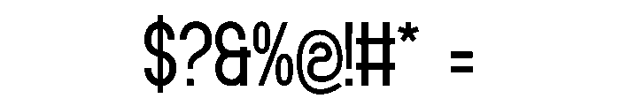 Feaqsta Font OTHER CHARS
