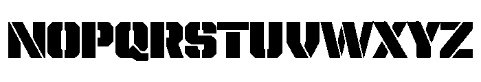 Fearless Falcon Font UPPERCASE