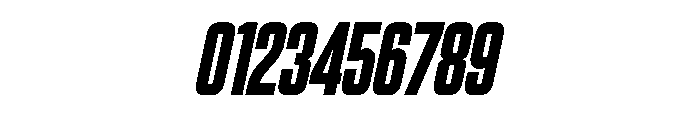 Fearless Italic Font OTHER CHARS