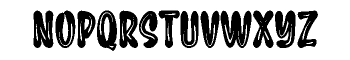 Feast Of Flesh Font UPPERCASE
