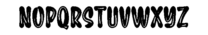 Feast Of Flesh Font LOWERCASE
