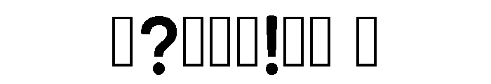 Feast Regular Font OTHER CHARS