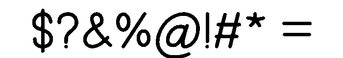 Feast Time Font OTHER CHARS