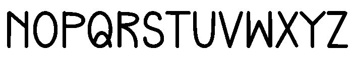 Feast Time Font LOWERCASE