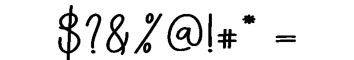 Feast Wednesday Font OTHER CHARS