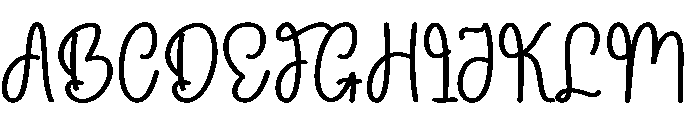 Feast Wednesday Font UPPERCASE