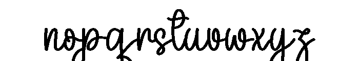 Feast Wednesday Font LOWERCASE