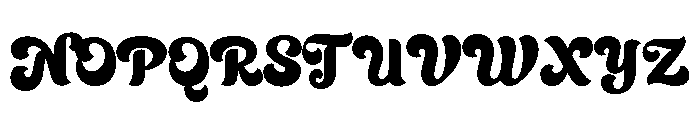 Feastline Regular Font UPPERCASE