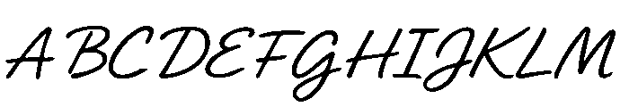 Feather Drift Font UPPERCASE