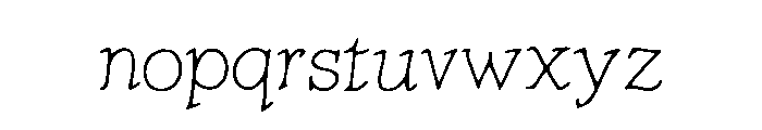 Feather_Quill Font LOWERCASE