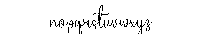 Featured Scenario Font LOWERCASE
