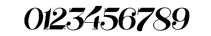 Febisyer Italic Font OTHER CHARS