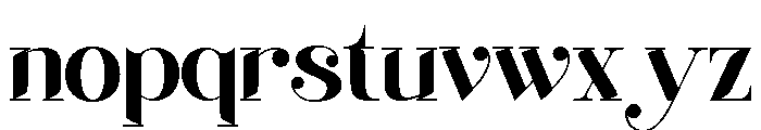 Febisyer Regular Font LOWERCASE