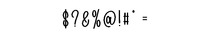 February Climber Font OTHER CHARS