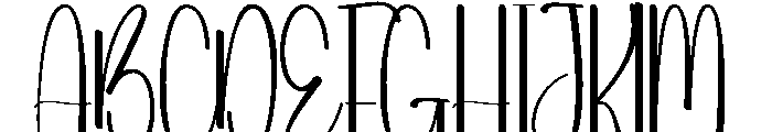 February Schools Font UPPERCASE