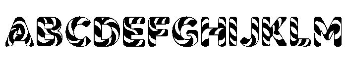 Fedor Regular Font UPPERCASE