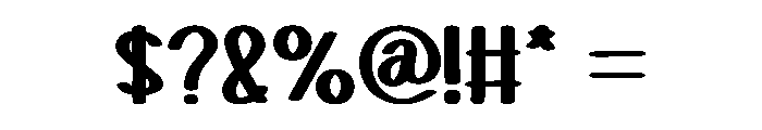 Feel Calm Regular Font OTHER CHARS