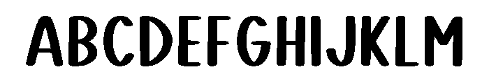 Feel Calm Regular Font UPPERCASE