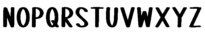 Feel Calm Regular Font LOWERCASE