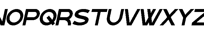 Feel Dillema Duo Italic Font UPPERCASE