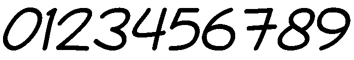 Feel Dillema Script Italic Font OTHER CHARS