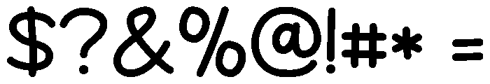 Feel Dillema Script Regular Font OTHER CHARS