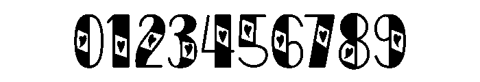 Feeling Card Regular Font OTHER CHARS