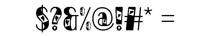 Feeling Card Regular Font OTHER CHARS