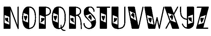 Feeling Card Regular Font LOWERCASE