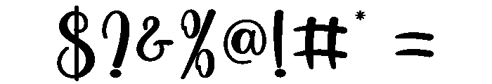 Feeling Grateful Font OTHER CHARS