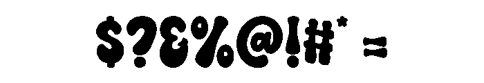 Feeling Lucky Regular Font OTHER CHARS